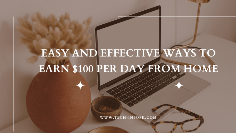 Earn $100 per day